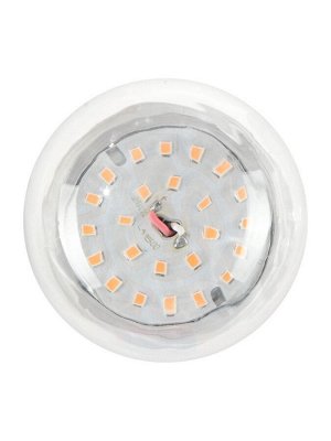 Фитолампа для растений Luazon Lighting, светодиодная, А60, E27, 15 Вт, IP44, 220 В, 270°, мультиспектральная
