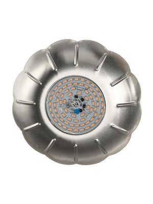 Фитолампа для растений Luazon Lighting «Ромашка», 25 Вт, Е27, 230 мм, IP20, 220 В, 160°, мультиспектральная