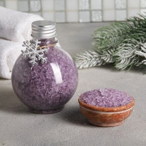 Соль для ванн «С Новым годом!», с ароматом лаванды