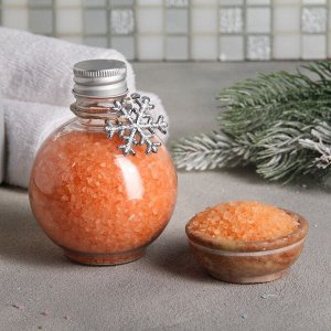 Соль для ванн "Волшебного Нового года", с ароматом апельсина