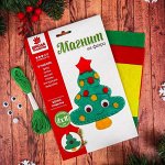 Набор для создания магнита из фетра «Ёлочка»