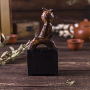 Вечный календарь настольный «Сова», 7x3.5x14.5 см, дерево