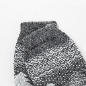 Носки мужские шерстяные «Зима», цвет лён, размер 25