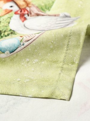 Набор столовый Family picnic, скатерть 150x220 см +/- 3 см с ВГМО, салфетки 40x40 см - 12 шт., 100% хлопок