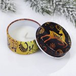 Свеча в железной банке «Чудес», 2,5 х 5 см