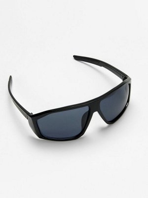Очки солнцезащитные спортивные, uv 400, ширина 14.7 см, дужка 13.5 см, высота 4.2 см, черные