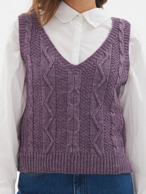 Жилет л1436 сиреневый