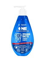 Зубная паста ТРОЙНАЯ ЗАЩИТА серии Family Cosmetics, 150 мл/17