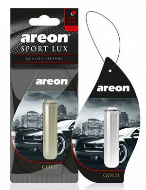 AREON Ароматизаторы для авто "AREON LIQUID LUX"  Гелевые на подвесе, Золото  5 мл #  NEW