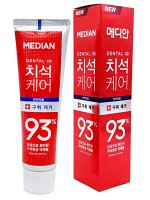 Median Зубная паста освежающая с цеолитом, Корея, Dental IQ 93% Remove Bad Breath, 120 г