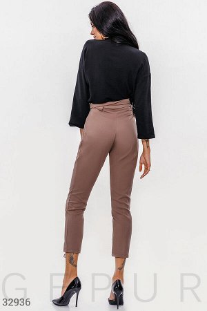 Бежевые женские брюки