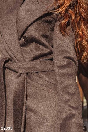 Gepur Изящное пальто серого цвета