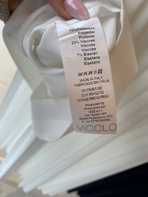 Платье женское повседневное VICOLO белое