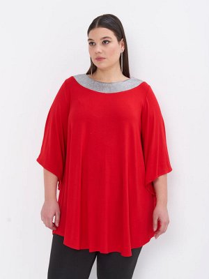 Туника нарядная TU03673RED25