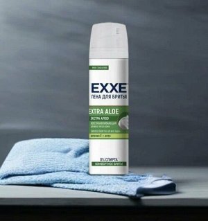 Эксе Пена для бритья Восстанавливающая "EXTRA ALOE" 200 мл