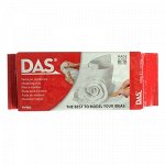 Глина натуральная для лепки Белая 500г DAS 387000