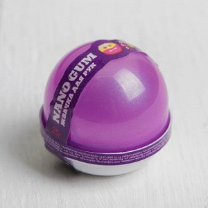Жвачка для рук "Nano gum", сиренево-розовый", 25 гр. NG2SR25
