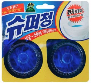 Очиститель для унитаза Super Chang (в таблетках) 40г х 2 таблетки