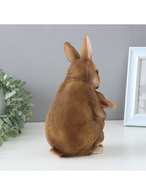 Фигурка полистоун TAKE IT EASY «Зайчиха с зайчонком», 15x12x25 см