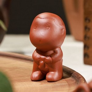 Фигурка для чайной церемонии TAKE IT EASY «Писающий мальчик», керамика, 3.5x3.5x6 см