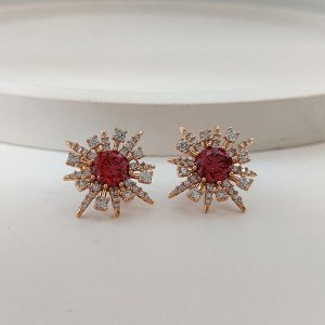 Серьги Вставка: Циркон
Материал изделия: ювелирный сплав
Размер: - 2 см
Вид(модель) сережек: Английский замочек

Красивые серьги  с благородными цирконами изготовлены из специального гипоаллергенног