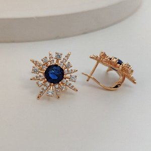 Серьги Вставка: Циркон
Материал изделия: ювелирный сплав
Размер: - 2 см
Вид(модель) сережек: Английский замочек

Красивые серьги  с благородными цирконами изготовлены из специального гипоаллергенног