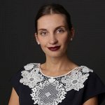 Воротник пришивной 33*29см белый