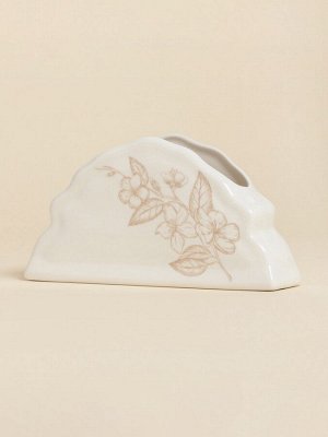 Салфетница SL Home «Аманде», 15x4x7.8 см, фарфор, белая