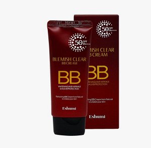 ВВ крем, Матирующий/BLEMISH CLEAR BB CREAM SPF 50+ PA, Eshumi, Ю.Корея, 50 г