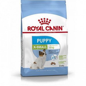 Royal Canin Puppy X-Small сухой корм для щенков миниатюрных пород до 10 месяцев, 500г АКЦИЯ!