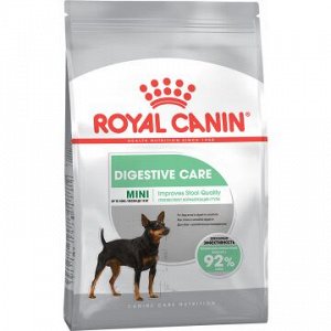 Royal Canin Mini Digestive Care сухой корм для собак мелких пород с чувствительным пищеварением от 10 месяцев, 1кг АКЦИЯ!