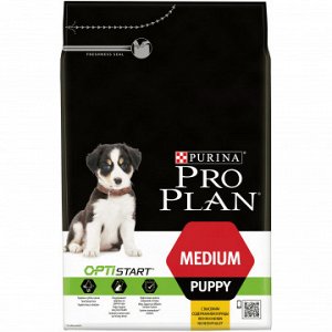 Pro Plan Medium Puppy сухой корм для щенков средних пород Курица+Рис 3кг АКЦИЯ!