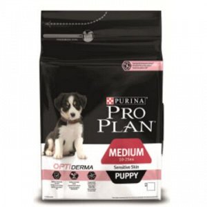 Pro Plan Medium Puppy сухой корм для щенков средних пород Лосось/рис 12кг АКЦИЯ!