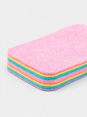 Салфетка многослойная для уборки из микрофибры MicroPVA, 12x7 см, 12 слоев