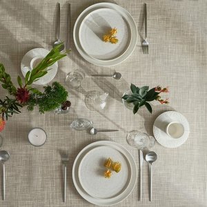 Скатерть «Доляна. Душевная кухня», 146x220 см, 50% хлопок, 50% п/э, рогожка 158 г/м²