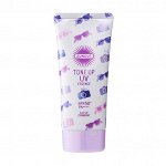 KOSE Cosmeport Suncut tone Up UV Essence. SPF 50+PA++++. Солнцезащитная эссенция для лица и тела с коррекцией тона. 80g  700