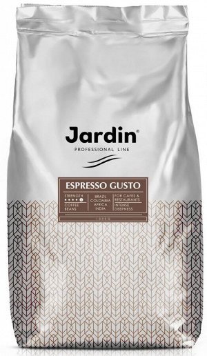 Кофе Жардин зерно натур. 1000г 1/6 Экспрессо Густо Professional для Horeka