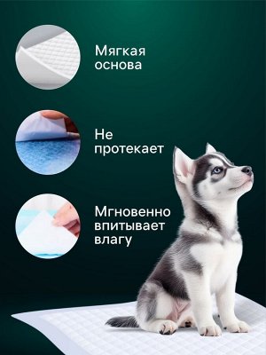 Пеленки впитывающие "Мой выбор" целлюлозные, 60 х 90 см, набор 20 шт