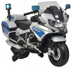 Мотоцикл на аккумуляторе для катания детей 212 BMW (белый)