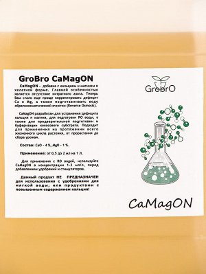 Удобрение для гидропоники "GroBro" Хелатный CaMagON, 5л