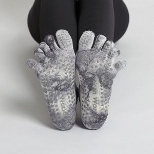 Носки для йоги, фитнеса, спортивные, противоскользящие