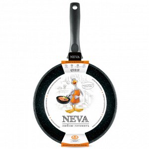 Сковорода антипригарная литая 22см Neva Granite ТМ NEVA