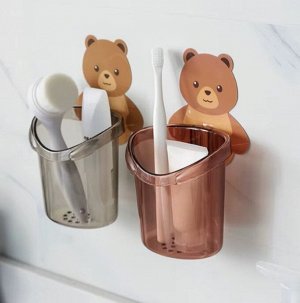 Держатель для зубных щеток и пасты, настенный