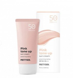 Крем, SPF 50+ Солнцезащитный Тонирующий SPF 50+, PRETTY SKIN, Ю.Корея, 70 г