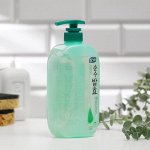 LION Средство для мытья посуды, овощей и фруктов  &quot;CHAMGREEN Pure Fermentation&quot;  Горные травы, флакон-доз., 720 мл