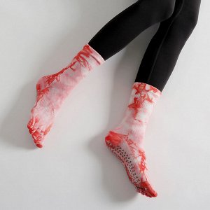 Носки для йоги, фитнеса, спортивные, противоскользящие