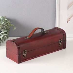 Шкатулка подарочная под бутылку «Герцог», дерево, 12x34x11 см