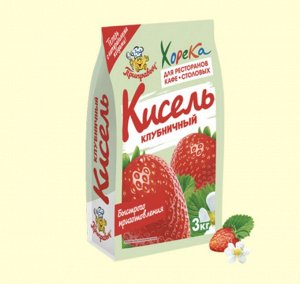 Кисель клубничный 3кг