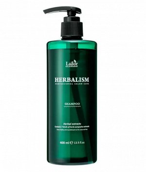 Herbalism Шампунь для волос с аминокислотами, Lador, Ю.Корея, 400 г
