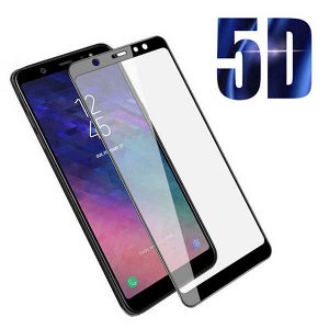 Защитное 5D стекло для Samsung Galaxy A6 Plus/A9 (2018г.)